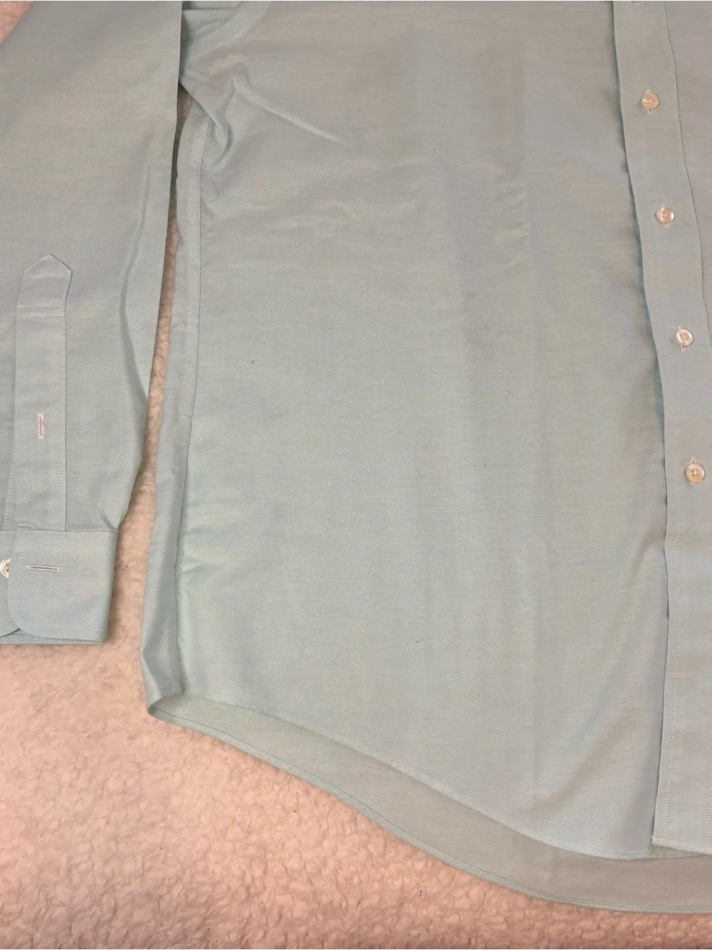 Brooks Brothers Men Light Blue The Original Polo Shirt Long Sleeve Button Shirt